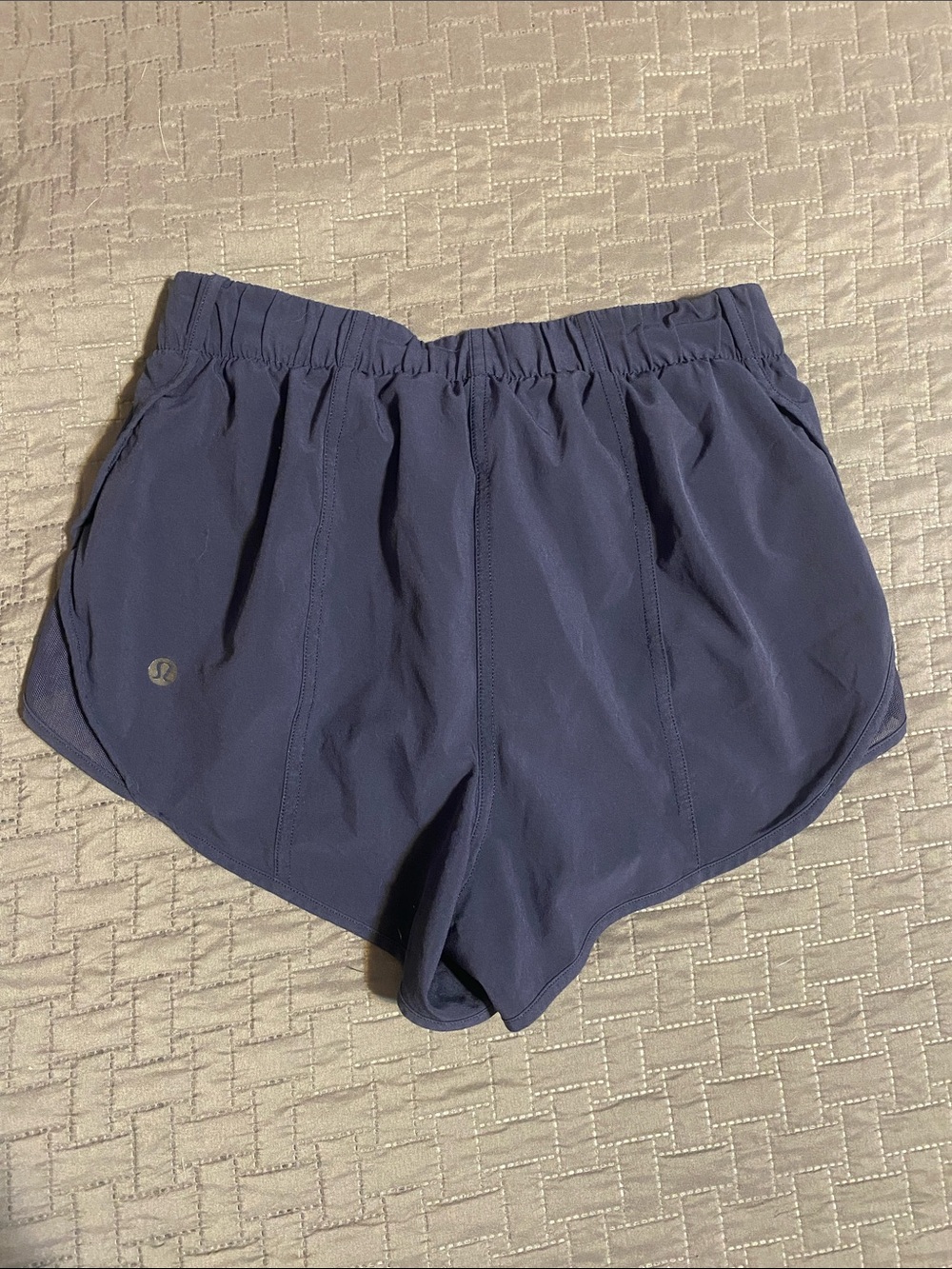 Lululemon Athletica Deep Navy Athletic Running Shorts